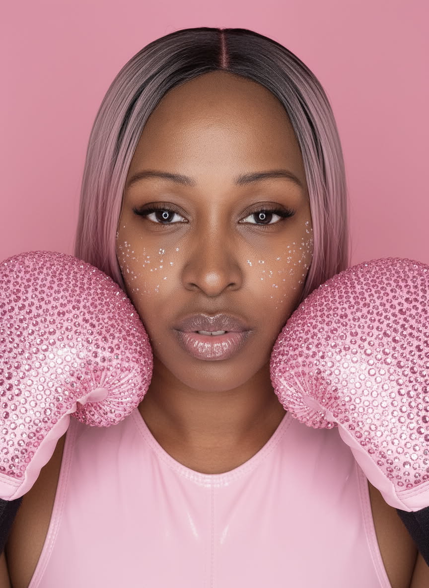 Neicy Smith pink fashion portrait